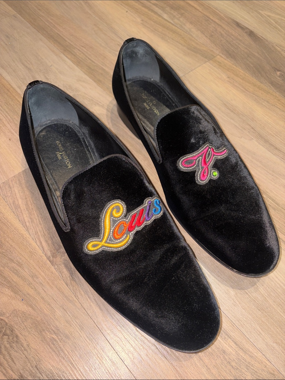Louis Vuitton Velvet Auteuil Loafer Men’s